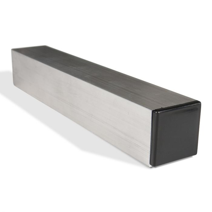 Aluminium quadratisches Rohr / Kasten mit Einsatzstopfen