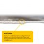 Aluminium Tränenblech 5-Tränen seitlich
