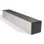 Aluminium quadratisches Rohr / Kasten mit Einsatzstopfen