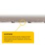 Perforiertes Aluminium Blech seitlich