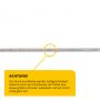 Eloxiertes Aluminium Blech seitlich