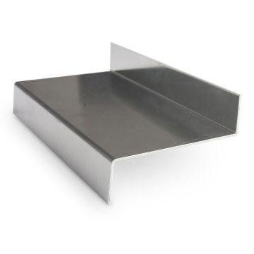 Aluminium Wasserschlagprofil / Tropfkante - variable Einstellung