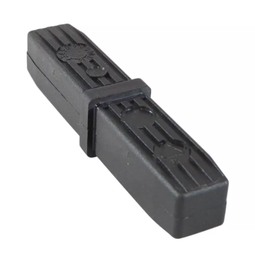 Rohrverbinder 2-teilig Vierkant