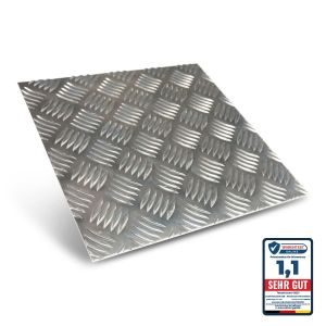 Aluminium traanplaat 5-traans