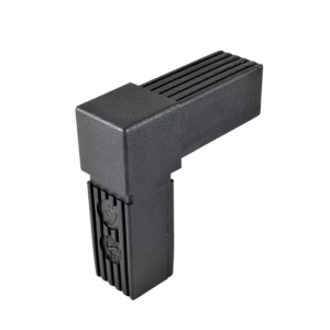 Rohrverbinder 2-teilig Vierkant-Eckstück