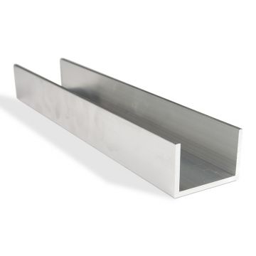 Aluminium U-Profil gleichseitig